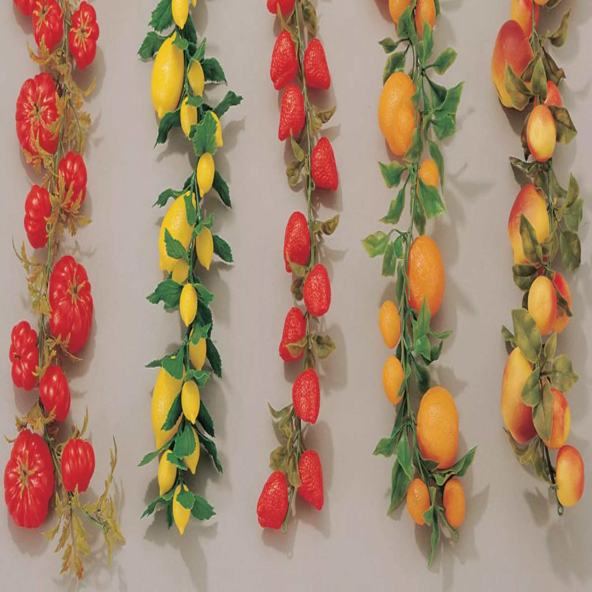 Guirlandes et décors fruits, légumes et feuillages Visuel